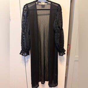 Luxurious Black Cover-up